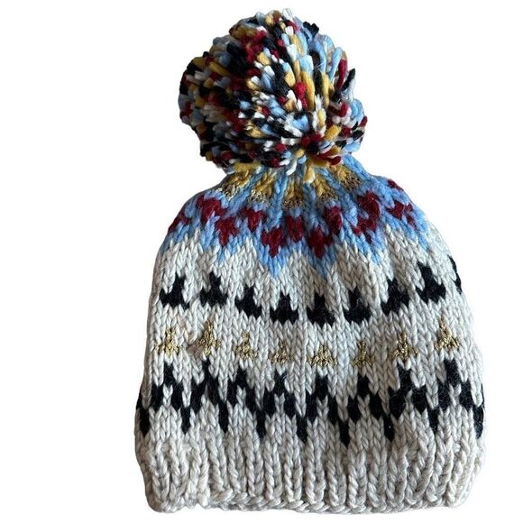 Buckle bright and neutral stocking cap - Picture 4 of 7